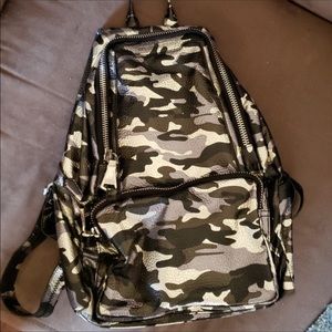 Gorgeous metallic Aimee Kestenberg backpack